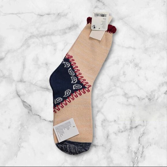 Free People Paisley Socks - Picture 2 of 2